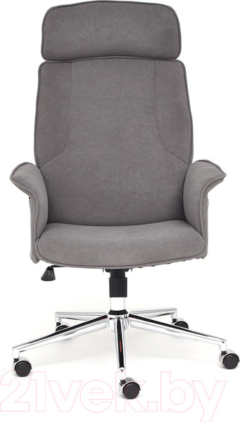 Изображение товара Кресло офисное Tetchair Charm флок (серый)