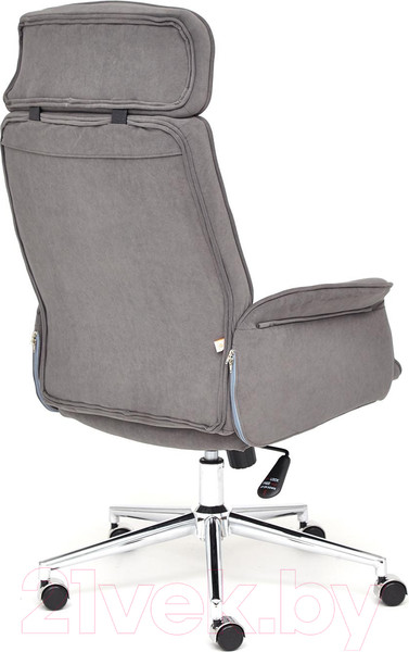 Изображение товара Кресло офисное Tetchair Charm флок (серый)