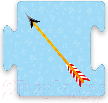 Изображение товара Развивающая игра Робинс Пазлы. Учимся читать по слогам. Сложные слова