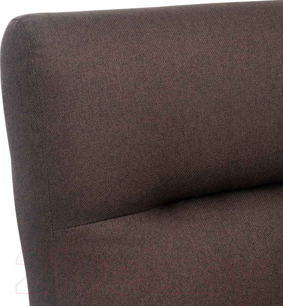 Изображение товара Кресло мягкое Импэкс Leset Лион (орех текстура/малмо 28/коричневый)