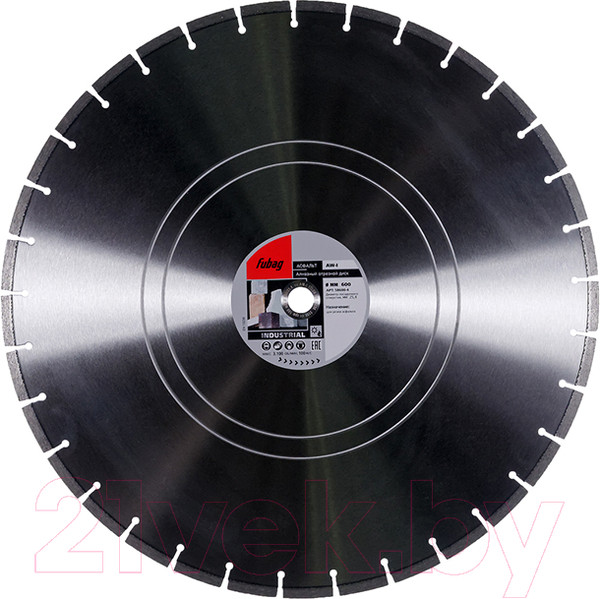 Изображение товара Отрезной диск алмазный Fubag 58600-4