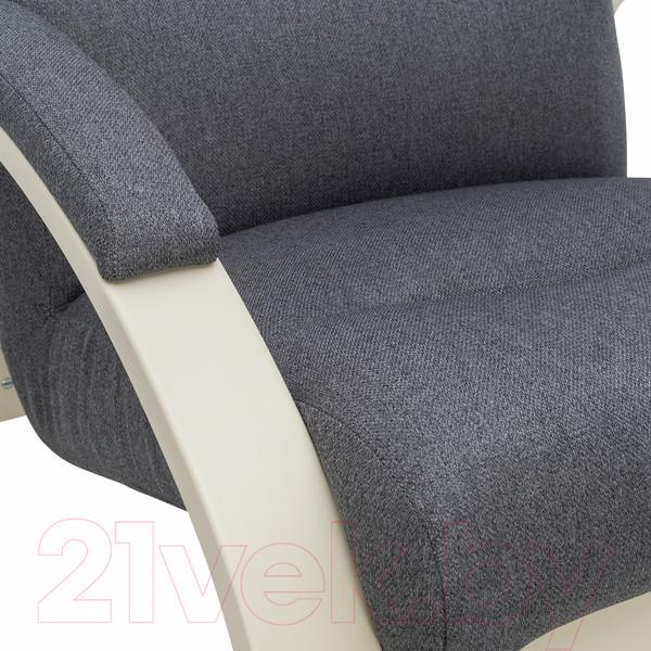 Изображение товара Кресло мягкое Импэкс Leset Лион (слоновая кость/малмо 95/серый)