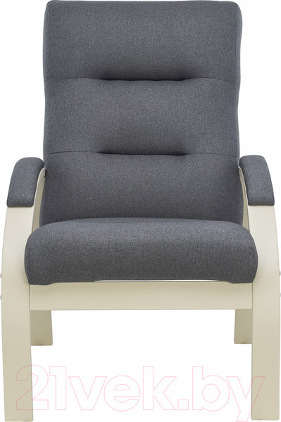 Изображение товара Кресло мягкое Импэкс Leset Лион (слоновая кость/малмо 95/серый)
