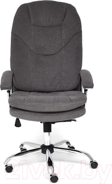 Изображение товара Кресло офисное Tetchair Softy Lux флок (серый)