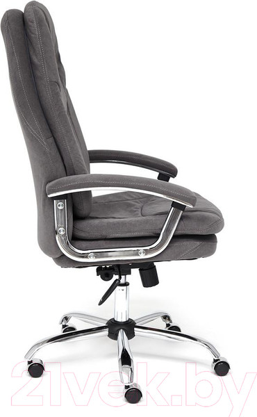 Изображение товара Кресло офисное Tetchair Softy Lux флок (серый)