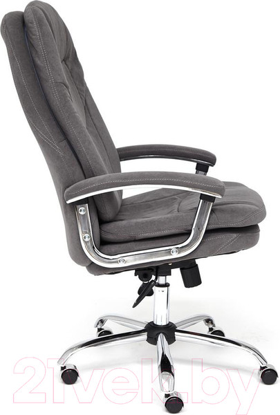 Изображение товара Кресло офисное Tetchair Softy Lux флок (серый)