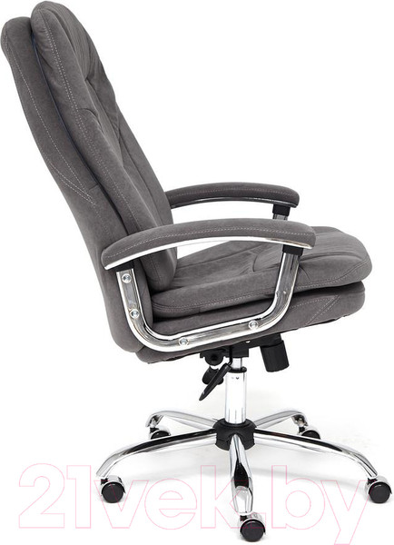 Изображение товара Кресло офисное Tetchair Softy Lux флок (серый)