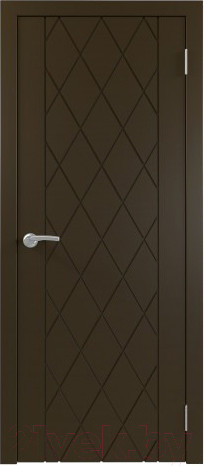 Изображение товара Дверной блок Та самая дверь Л12 100x210 правая (графит)