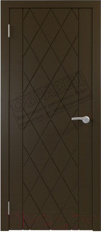 Изображение товара Дверной блок Та самая дверь Л12 ЗАЛ 130x210 левая (графит)