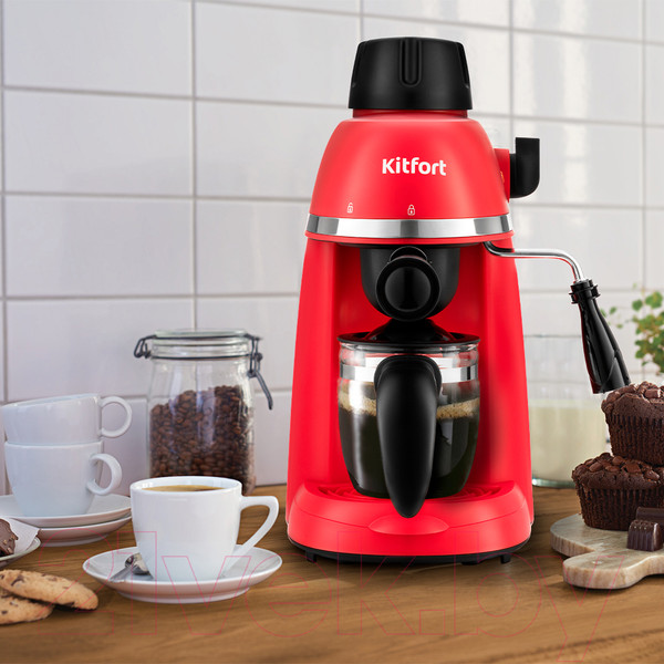 Изображение товара Кофеварка эспрессо Kitfort KT-760-1