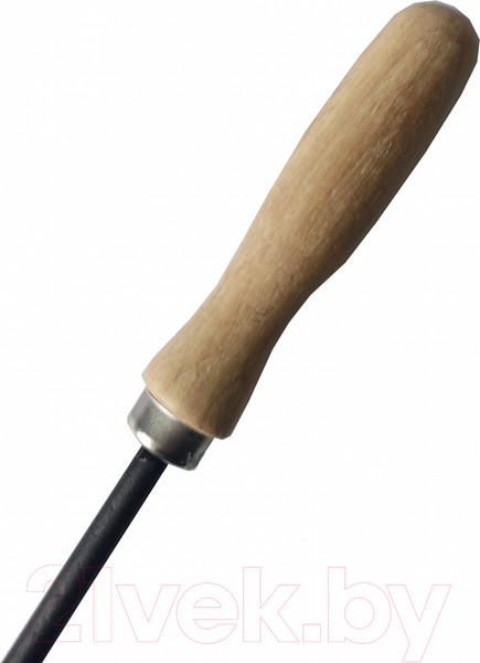 Изображение товара Кочерга для камина Станкоинструмент С деревянной ручкой (660мм)