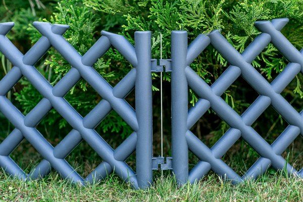 Изображение товара Изгородь декоративная Gardenplast Barokko (графит)