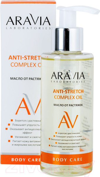 Изображение товара Масло для тела Aravia Laboratories От растяжек Anti-Stretch Complex Oil (150мл)