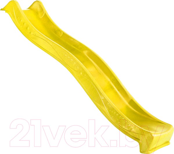 Скат для горки KBT Yulvo HDPE / 400.012.003.001 (с подключением к воде, желтый)