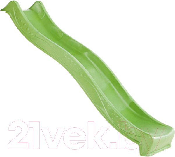 Скат для горки KBT Yulvo HDPE / 400.012.013.001 (с подключением к воде, лайм)