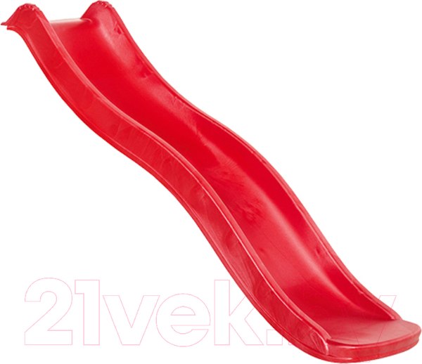 Скат для горки KBT Tweeb HDPE / 401.009.001.001 (с подключением к воде, красный)