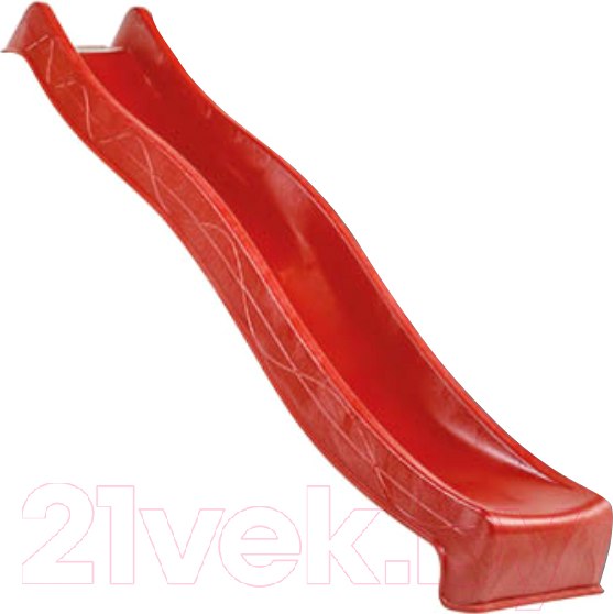 Скат для горки KBT Tsuri HDPE / 402.015.001.001 (с подключением к воде, красный)