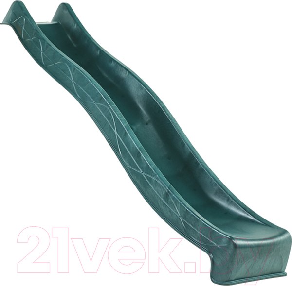 Изображение товара Скат для горки KBT Tsuri HDPE / 402.015.002.001 (с подключением к воде, зеленый)