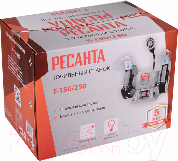 Изображение товара Точильный станок Ресанта Т-150/250 (75/7/2)