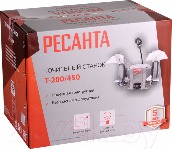 Изображение товара Точильный станок Ресанта Т-200/450 (75/7/3)