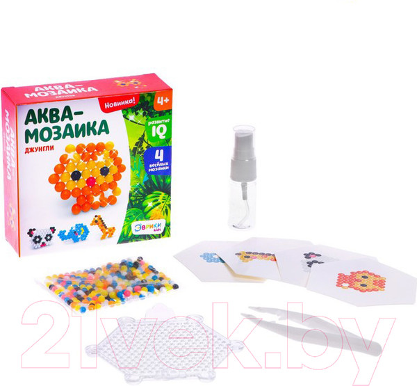 Изображение товара Развивающая игра Эврики Аквамозаика. Джунгли / 2933729