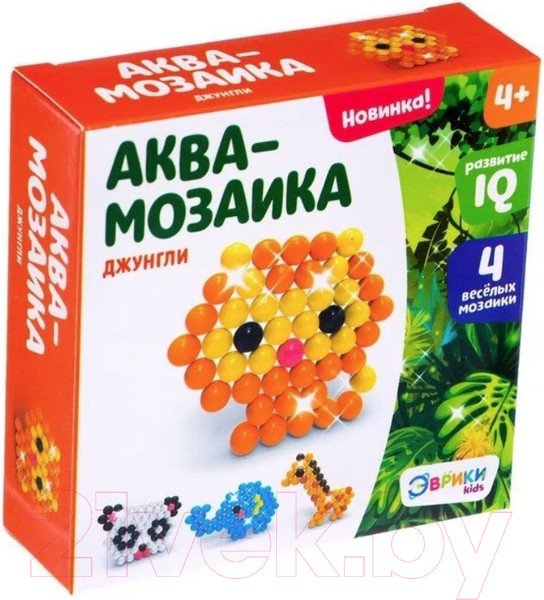 Изображение товара Развивающая игра Эврики Аквамозаика. Джунгли / 2933729