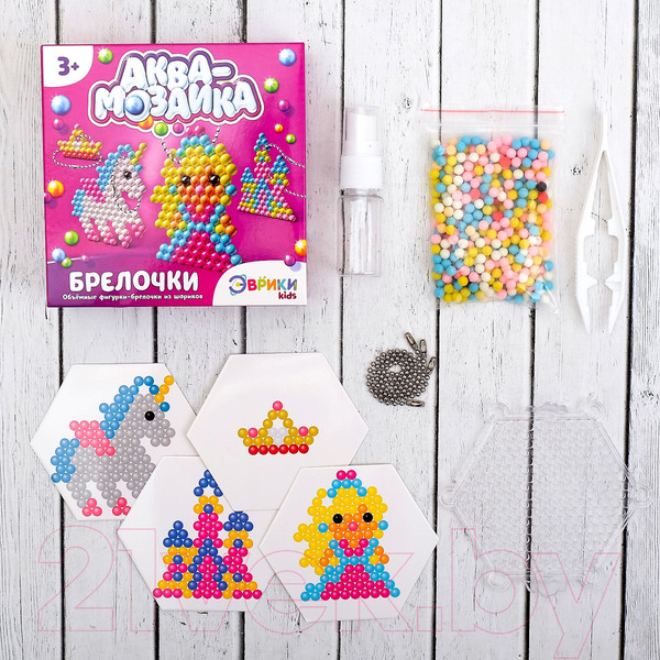 Изображение товара Развивающая игра Эврики Аквамозаика. Принцесса / 3794467