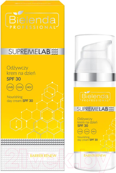 Изображение товара Крем для лица Bielenda Professional Supremelab Barrier Renew Питательный дневной SPF30 (50мл)