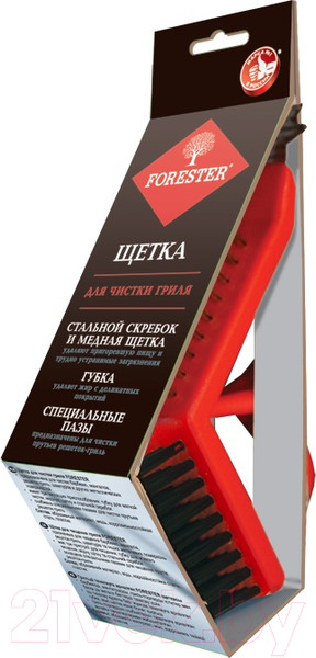 Изображение товара Щетка для чистки гриля Forester BC-778
