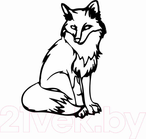 Изображение товара Декор настенный Arthata Лисица 50x70-B / 009-1