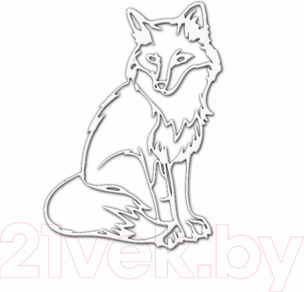 Изображение товара Декор настенный Arthata Лисица 50x70-V / 009-1