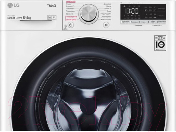 Изображение товара Стирально-сушильная машина LG F2V5NG0W