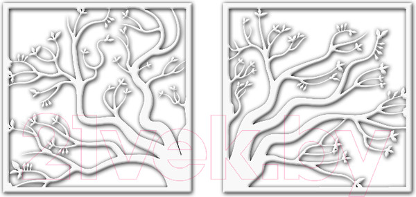 Изображение товара Декор настенный Arthata Волшебное дерево 95x45-V / 014-2