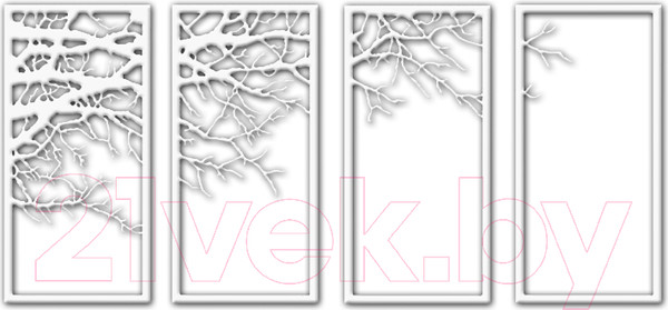 Изображение товара Декор настенный Arthata Крона дерева 110x50-V / 020-4