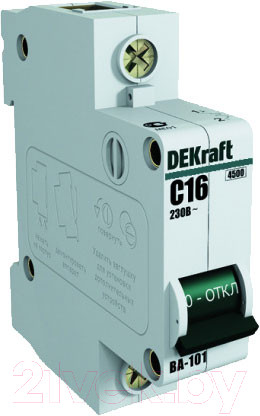 Изображение товара Выключатель автоматический DEKraft 11101DEK