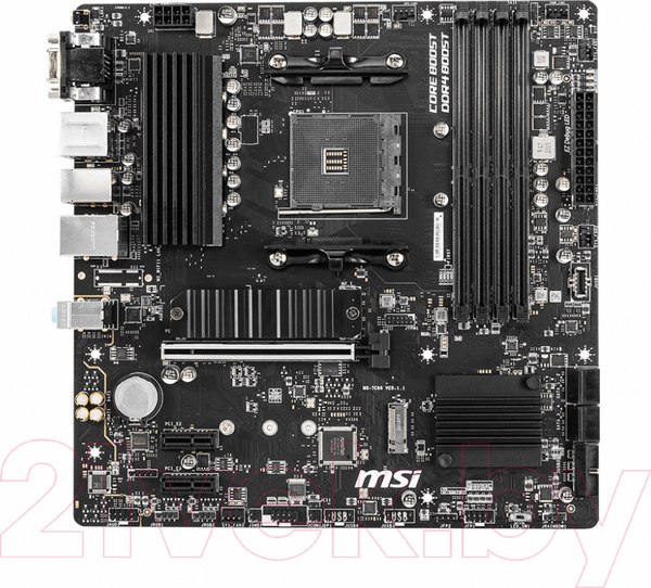 Изображение товара Материнская плата MSI B550M PRO-VDH