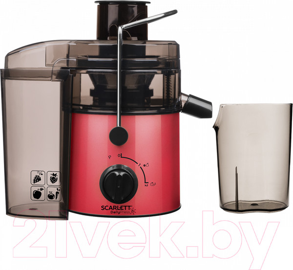 Изображение товара Соковыжималка электрическая Scarlett SC-JE50S19 (красный)