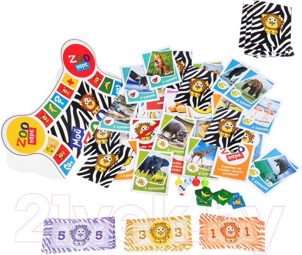 Изображение товара Настольная игра Dream Makers Мой Zoo парк / 2022C