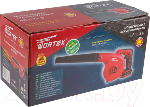 Изображение товара Воздуходувка аккумуляторная Wortex BB 1518 D (BB1518D00029)