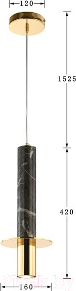 Изображение товара Потолочный светильник FAVOURITE Rocky 2746-1P