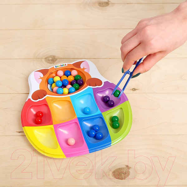 Изображение товара Сортер Zabiaka Веселые бусинки / 4004713