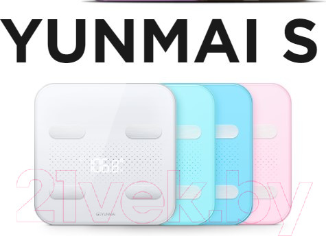 Изображение товара Напольные весы электронные Yunmai Scale S  (голубой)