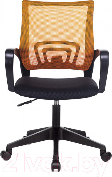 Изображение товара Кресло офисное Бюрократ CH-695NLT (оранжевый TW-38-3/черный TW-11)