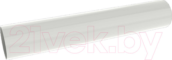 Изображение товара Труба водосточная Ruplast 90мм ПВХ RAL 9010 (3м, белый)