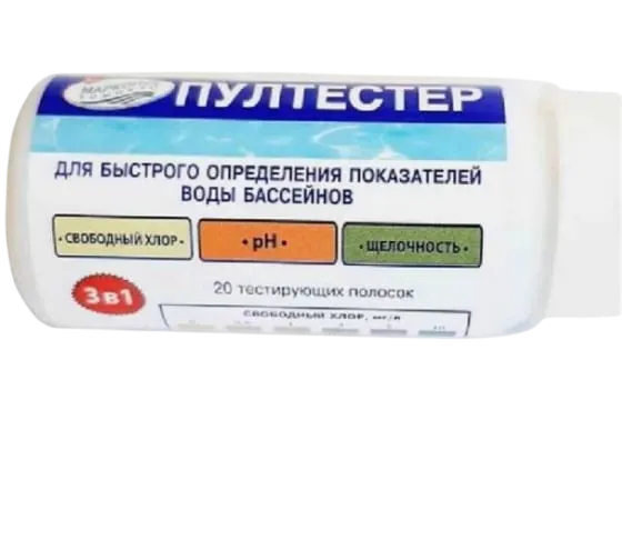 Изображение товара Тестер для воды в бассейне Маркопул Кемиклс Пултестер (1шт)