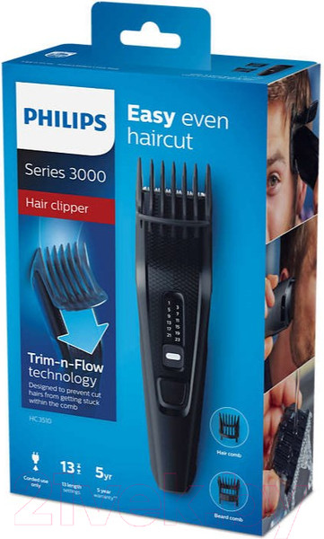 Изображение товара Машинка для стрижки волос Philips HC3510/15
