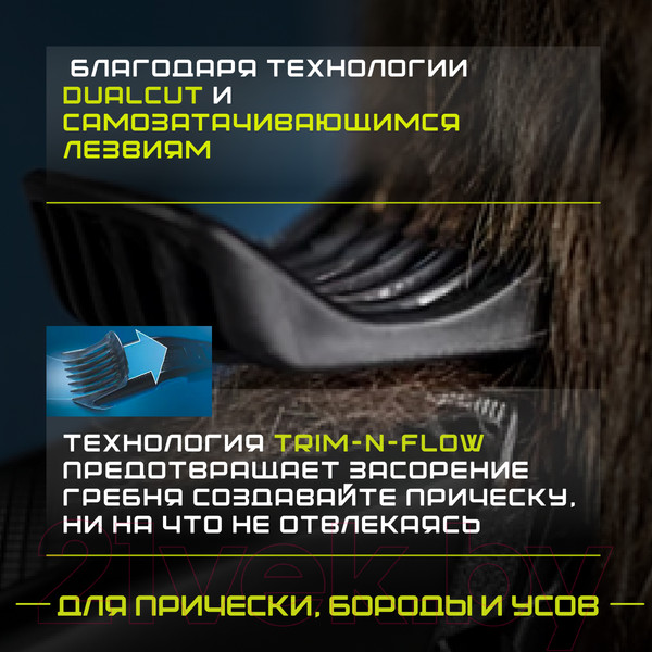 Изображение товара Машинка для стрижки волос Philips HC3510/15