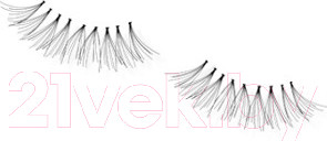 Изображение товара Накладные ресницы пучковые Andrea 25110 средние черные