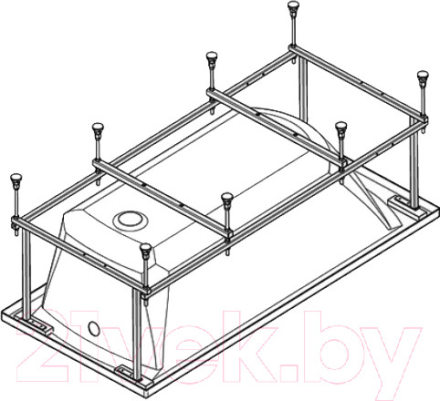 Изображение товара Каркас Roca Easy 170x70 / ZRU9302907