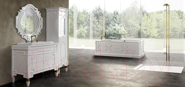 Изображение товара Ванна из искусственного мрамора Belux Кастилия ВКА 1900 (белый)